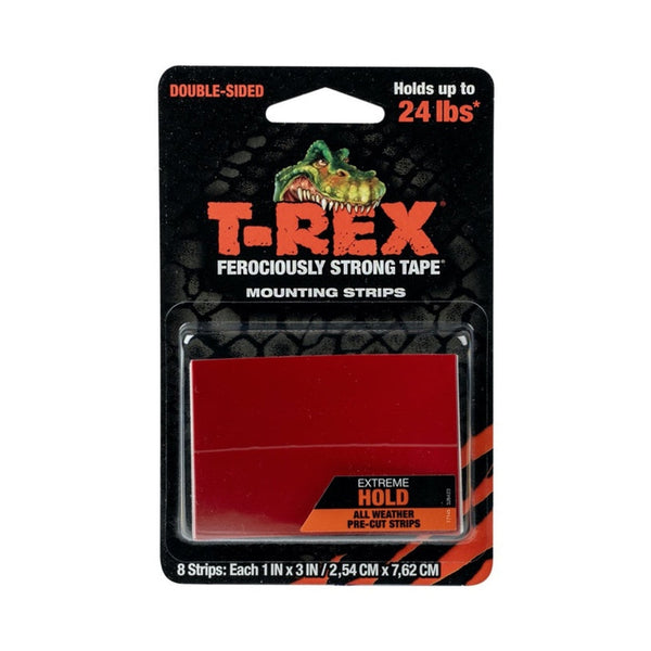 T-Rex Ferociously Strong Mount Strips, pack of 8
