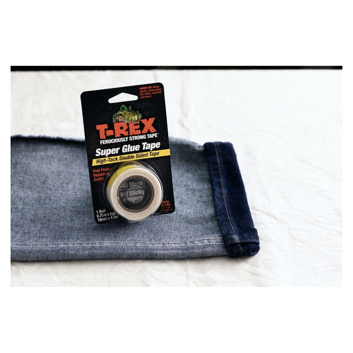 T-Rex Super Glue Clear Tape, 4.5m x 19mm, view 9
