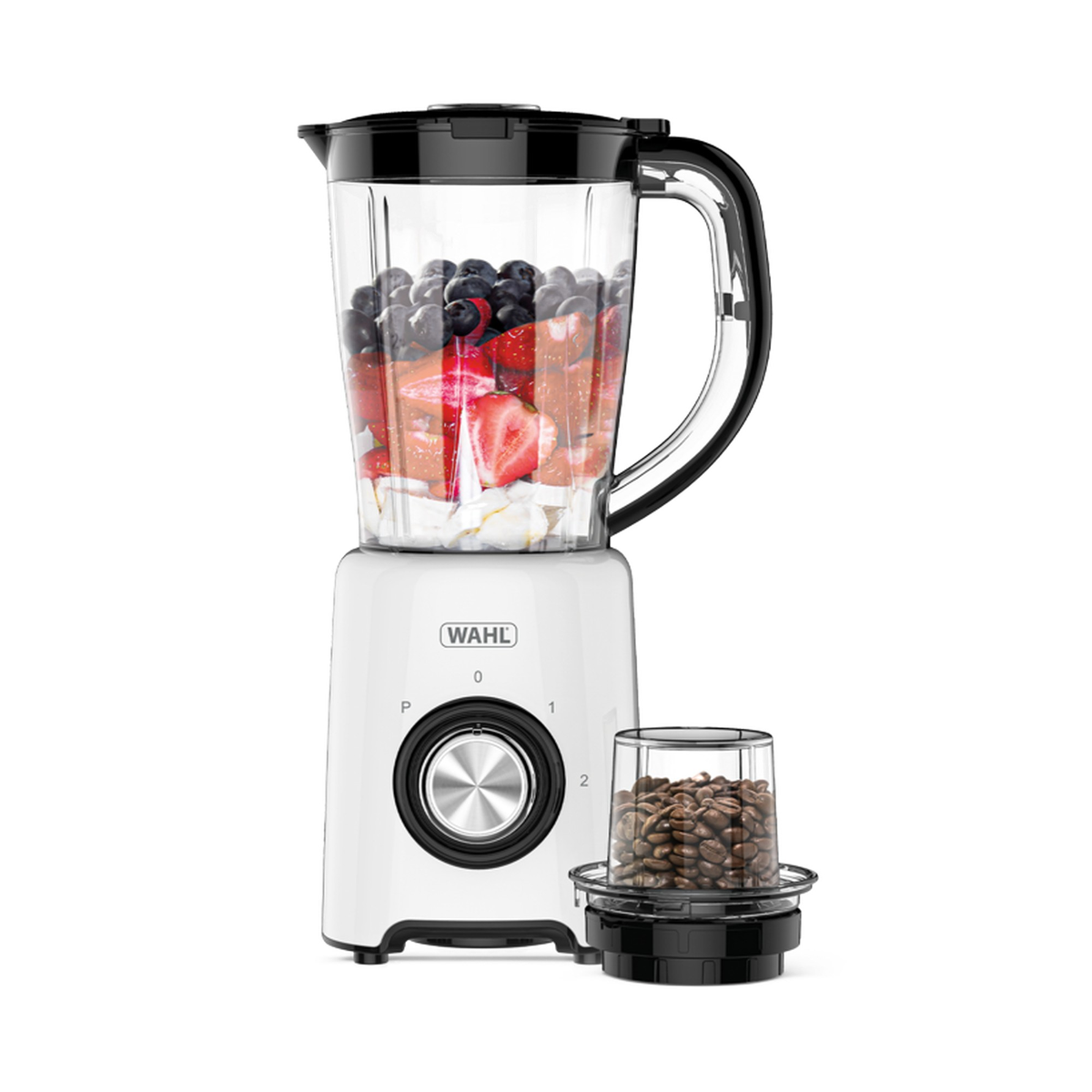 Table Blender With Grinder White, view 2