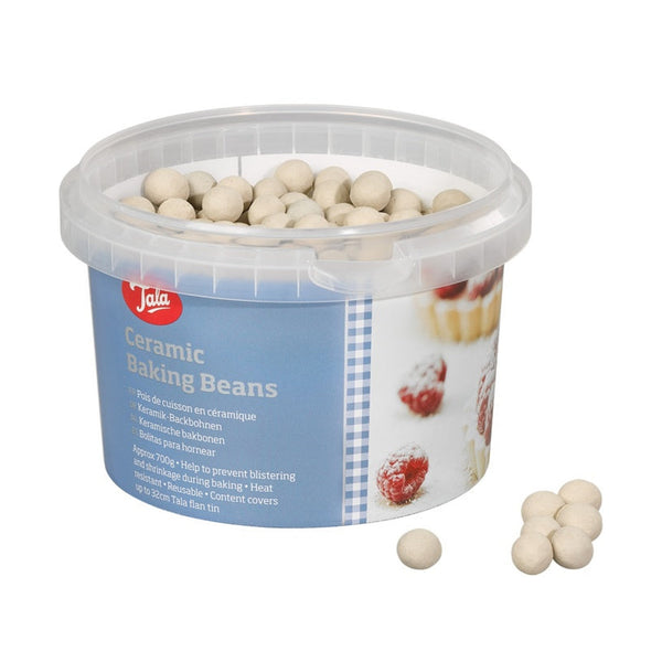 Tala ceramic pie beads approx 700g
