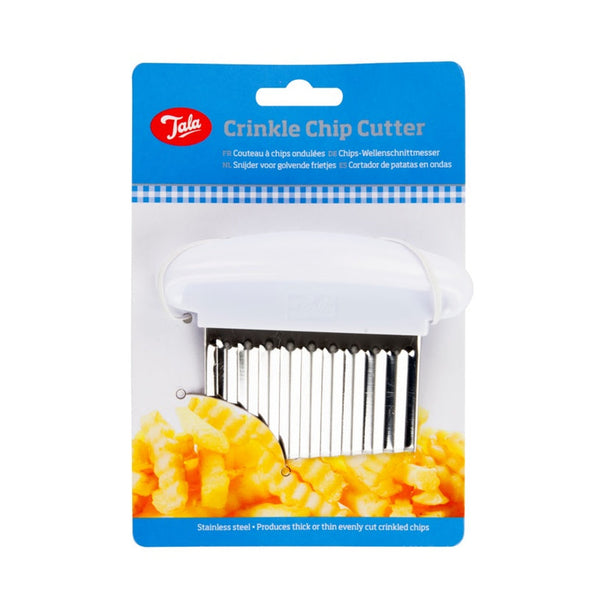 Tala crinkle chip cutter with stainless steel blade