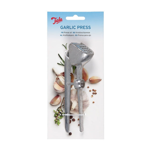 Tala garlic press with olive and cherry pitter