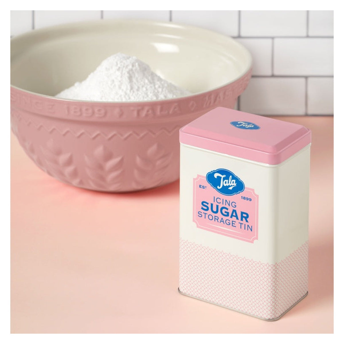 Tala icing sugar storage tin