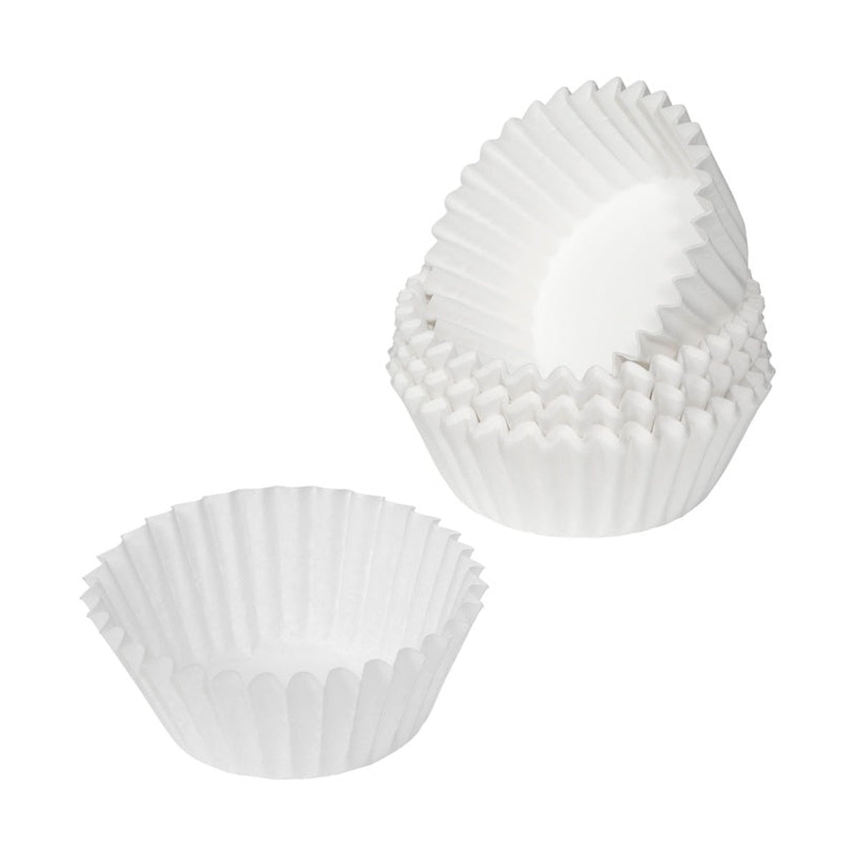 Pack of 100 Tala white mini cupcake cases 9cm, view 4