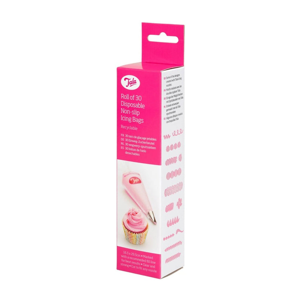 Tala non slip disposable icing bags roll of 30