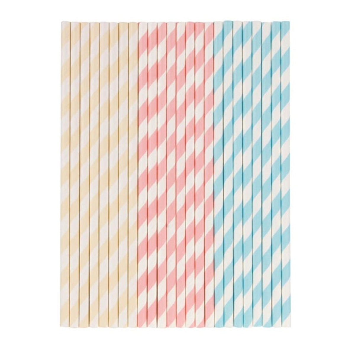 Tala pastel paper straws pack of 24, view 2