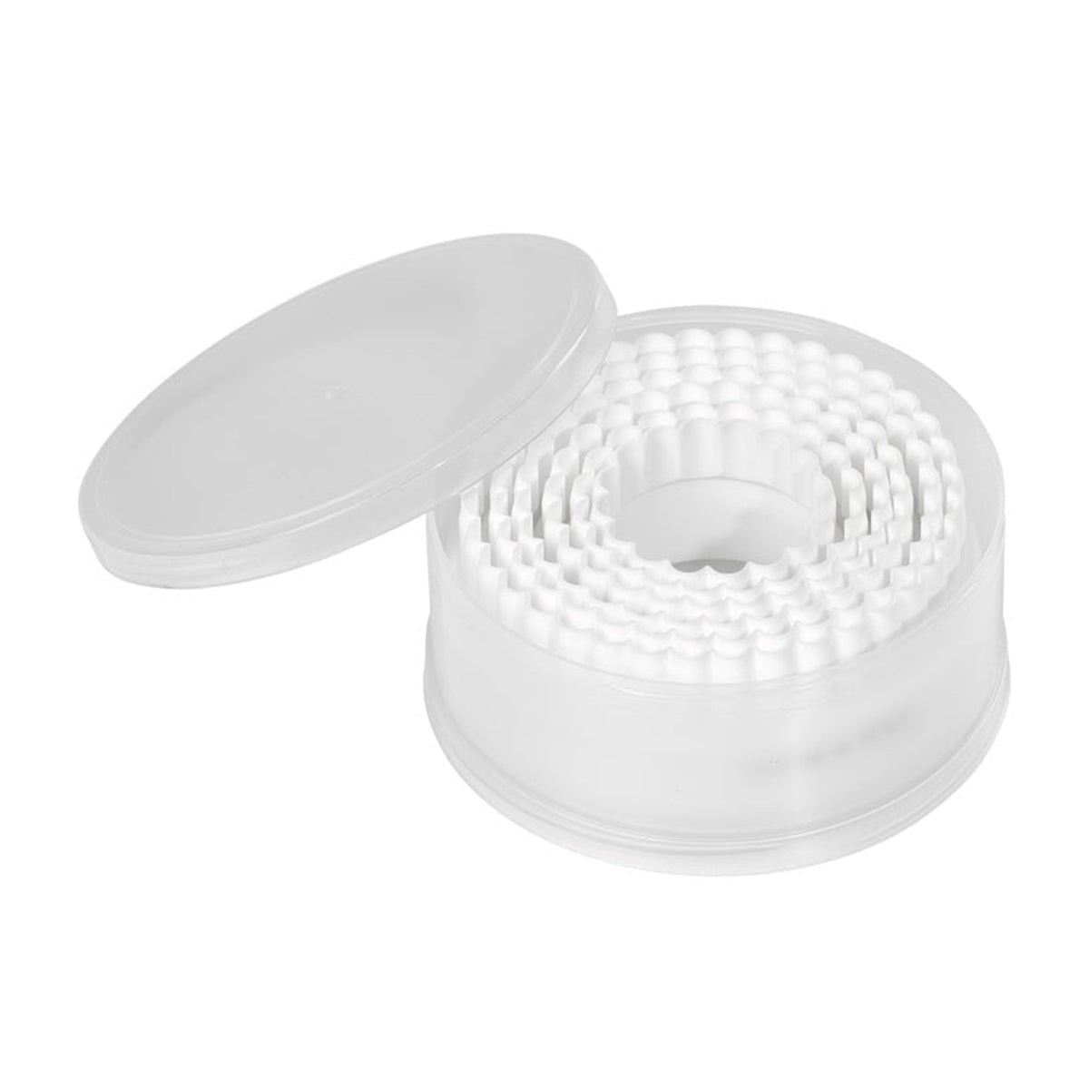 Tala 6 piece plain and crinkled cutters, view 2