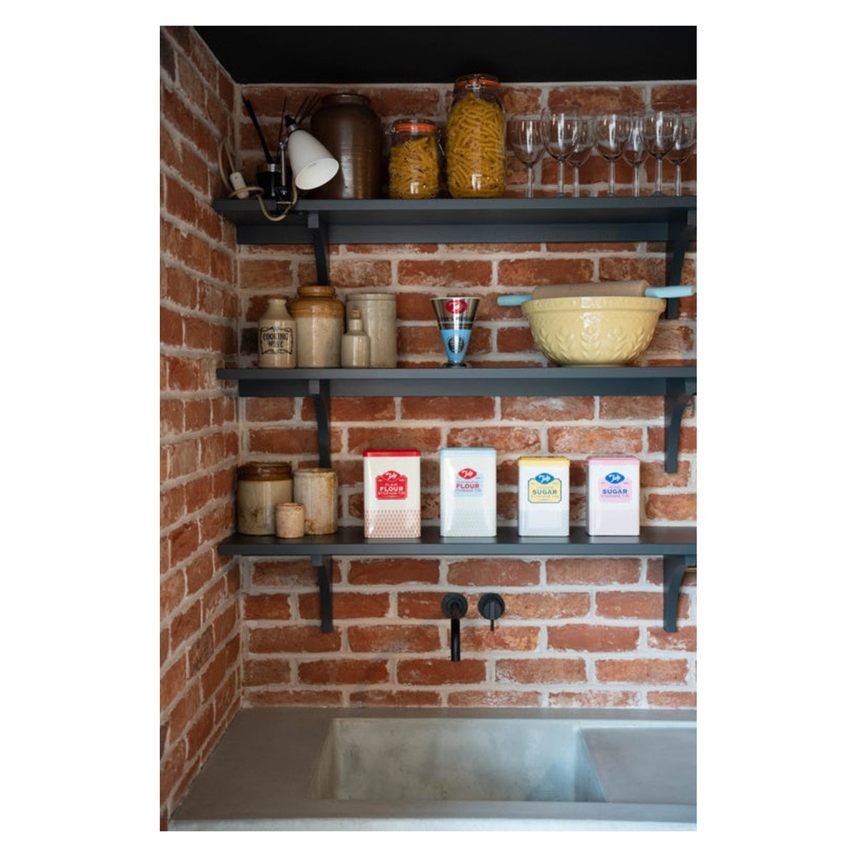 Tala Originals plain flour storage tin 1750ml, view 2