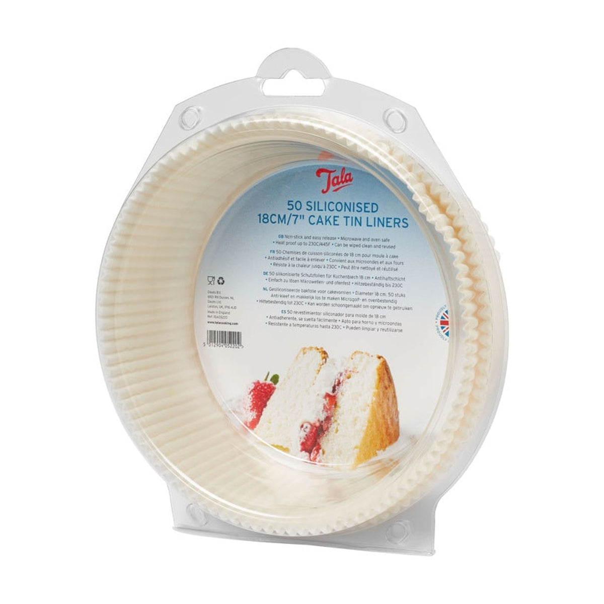 Tala siliconised cake tin liners, set of 50, view 2