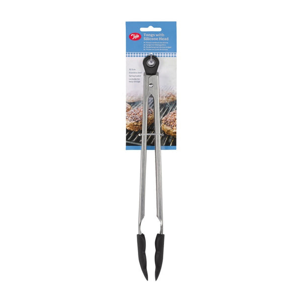 Tala 30.5cm stainless steel tongs with silicone heads