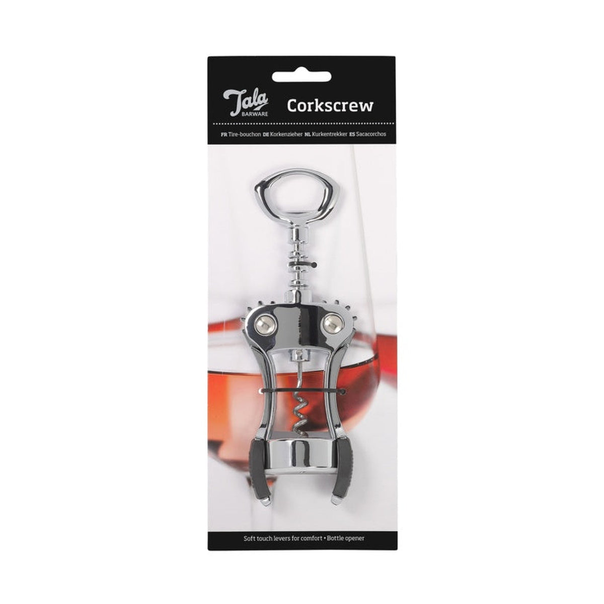 Tala winged corkscrew with bottle opener