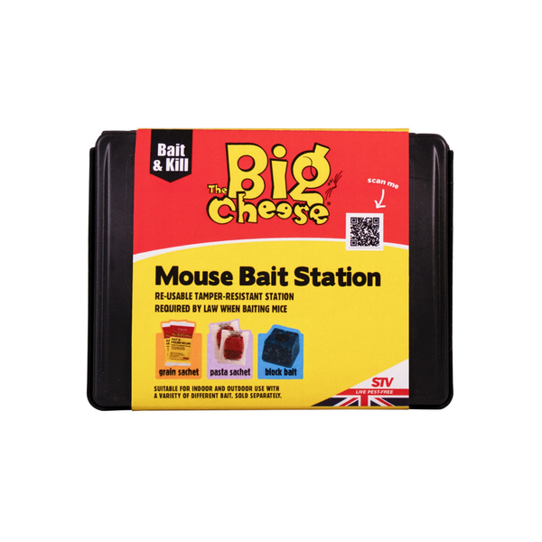 The Big Cheese lockable mouse bait station