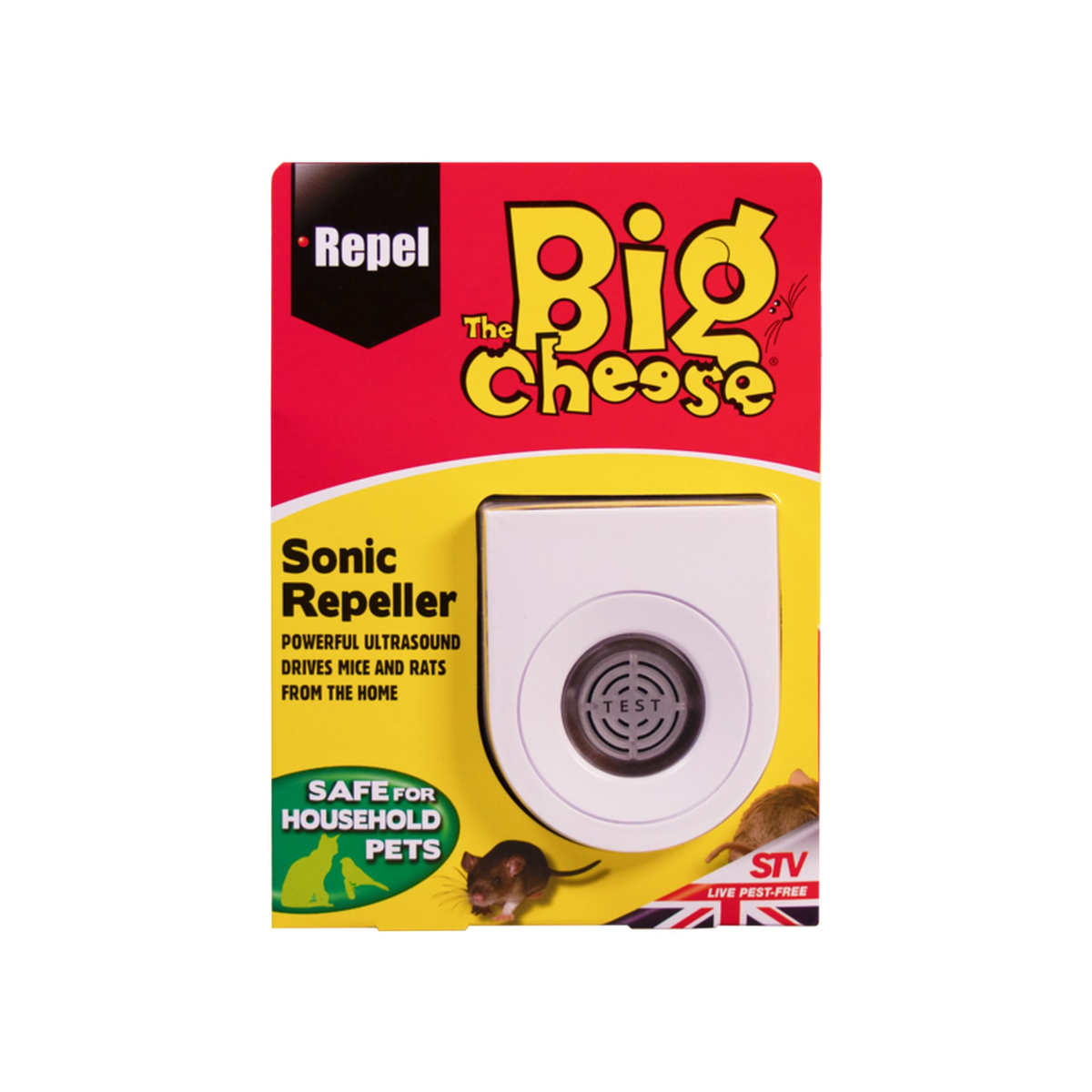 The Big Cheese plug-in sonic mouse and rat repeller