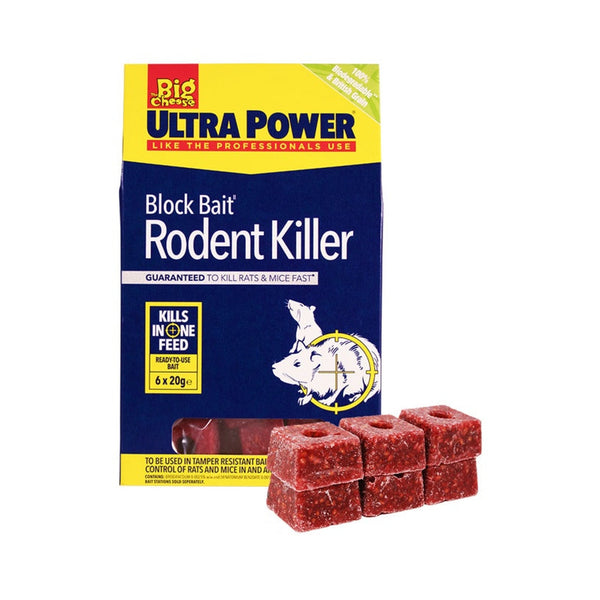 The Big Cheese Ultra Power block bait refills 6 x 20g