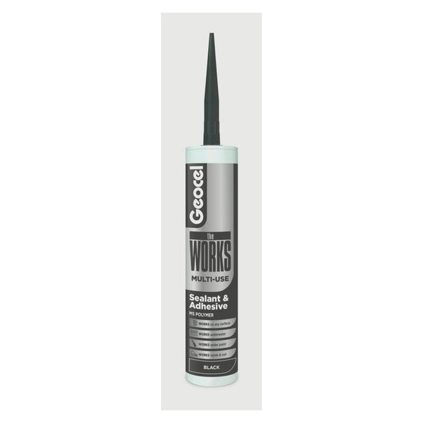 The Works Multi-Use Sealant & Adhesive in Black
