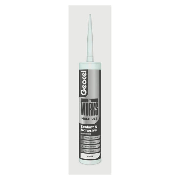 The Works Multi-Use Sealant & Adhesive in White