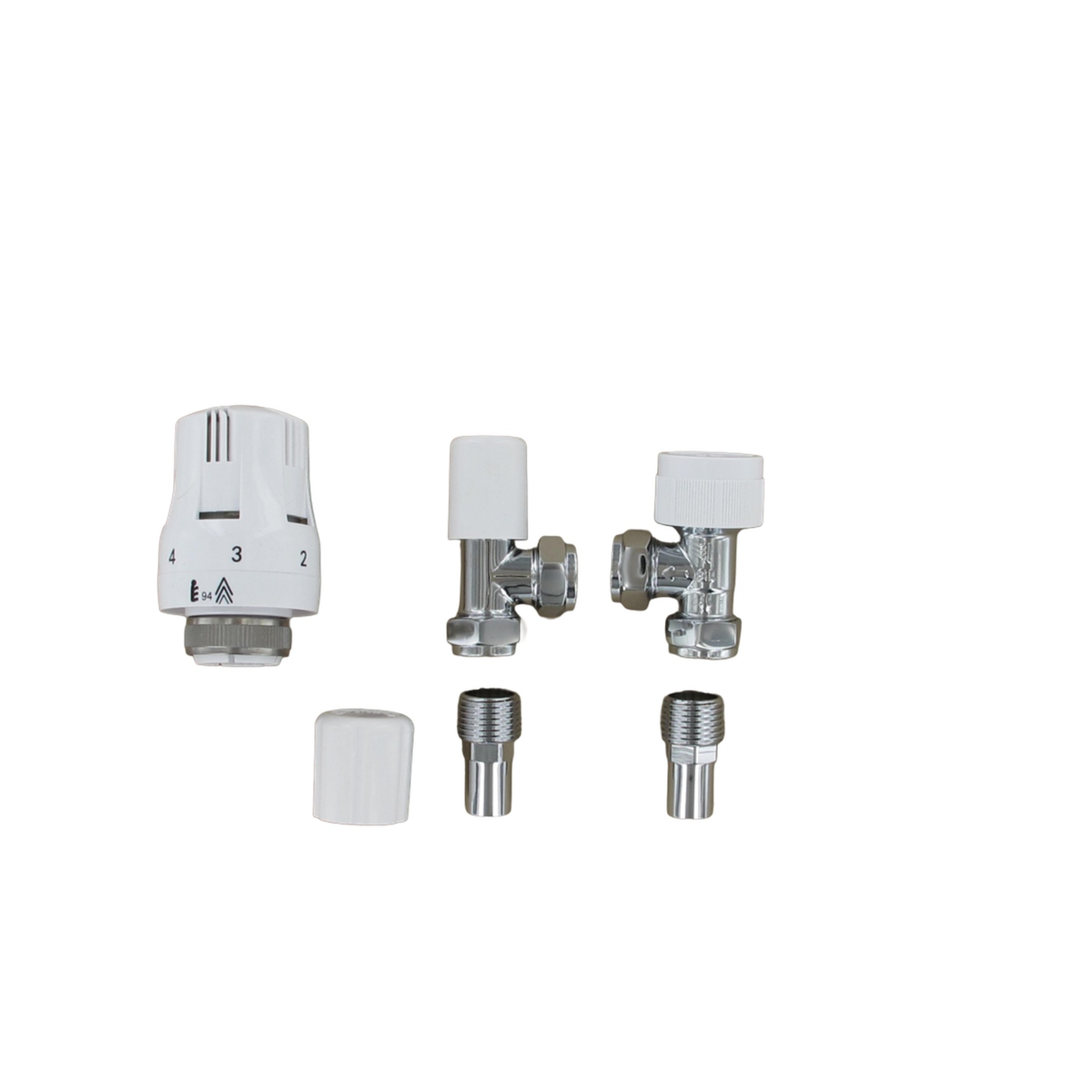 Thermostatic Radiator Valve & Lockshield - 15mm