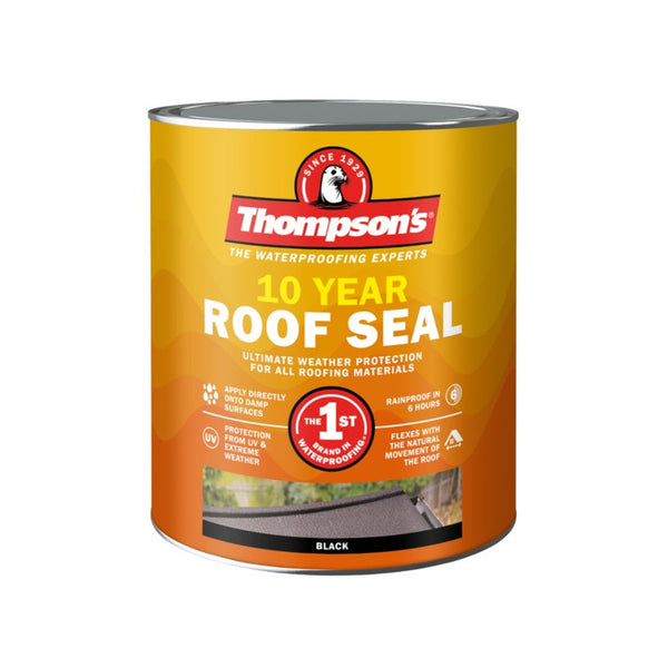 Thompson's 10 Year Roof Seal 4L black tin