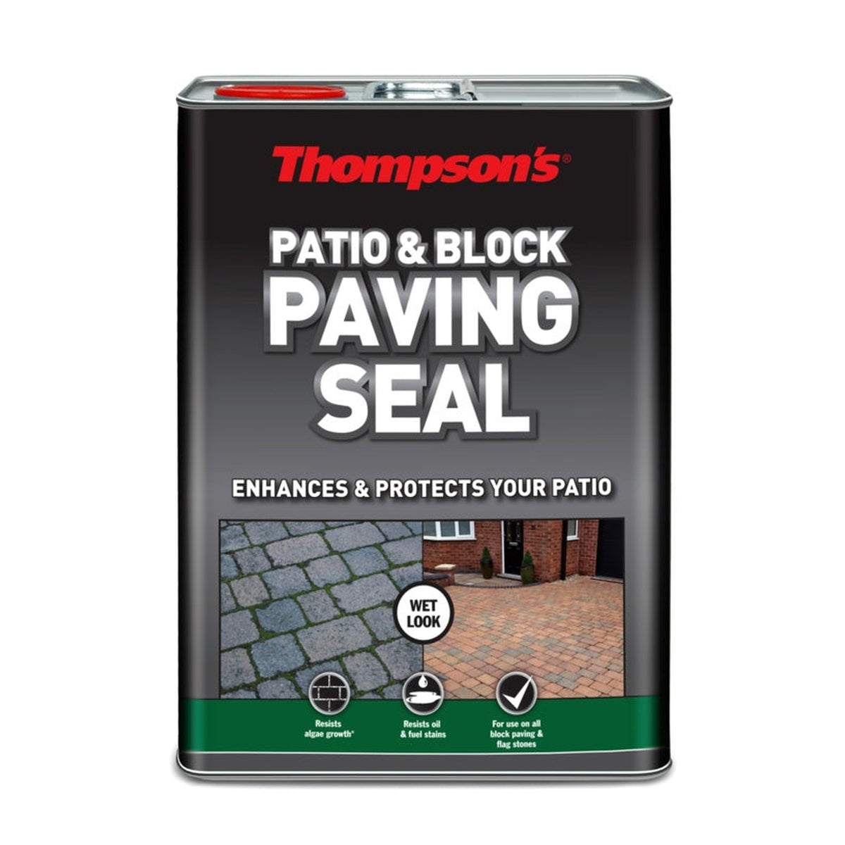 Thompson's patio and block paving seal 5L wet look
