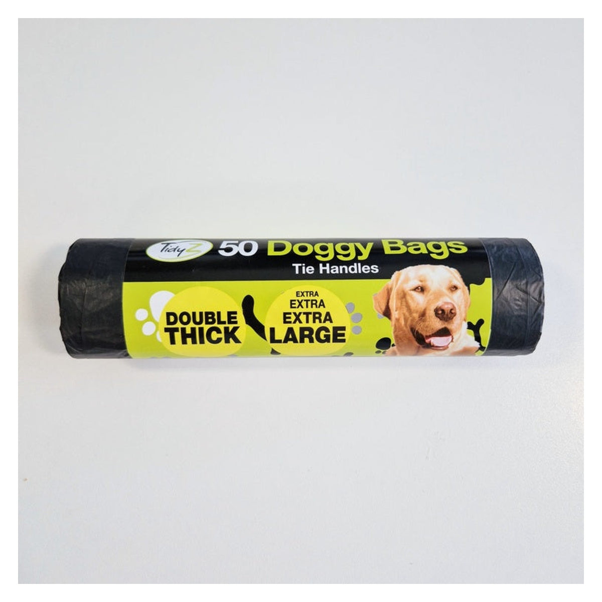 Roll of 50 Tidyz double thick doggy bags