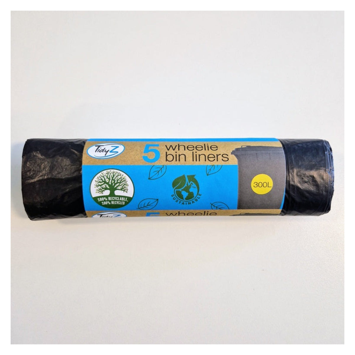 Tidyz wheelie bin liners roll of 5