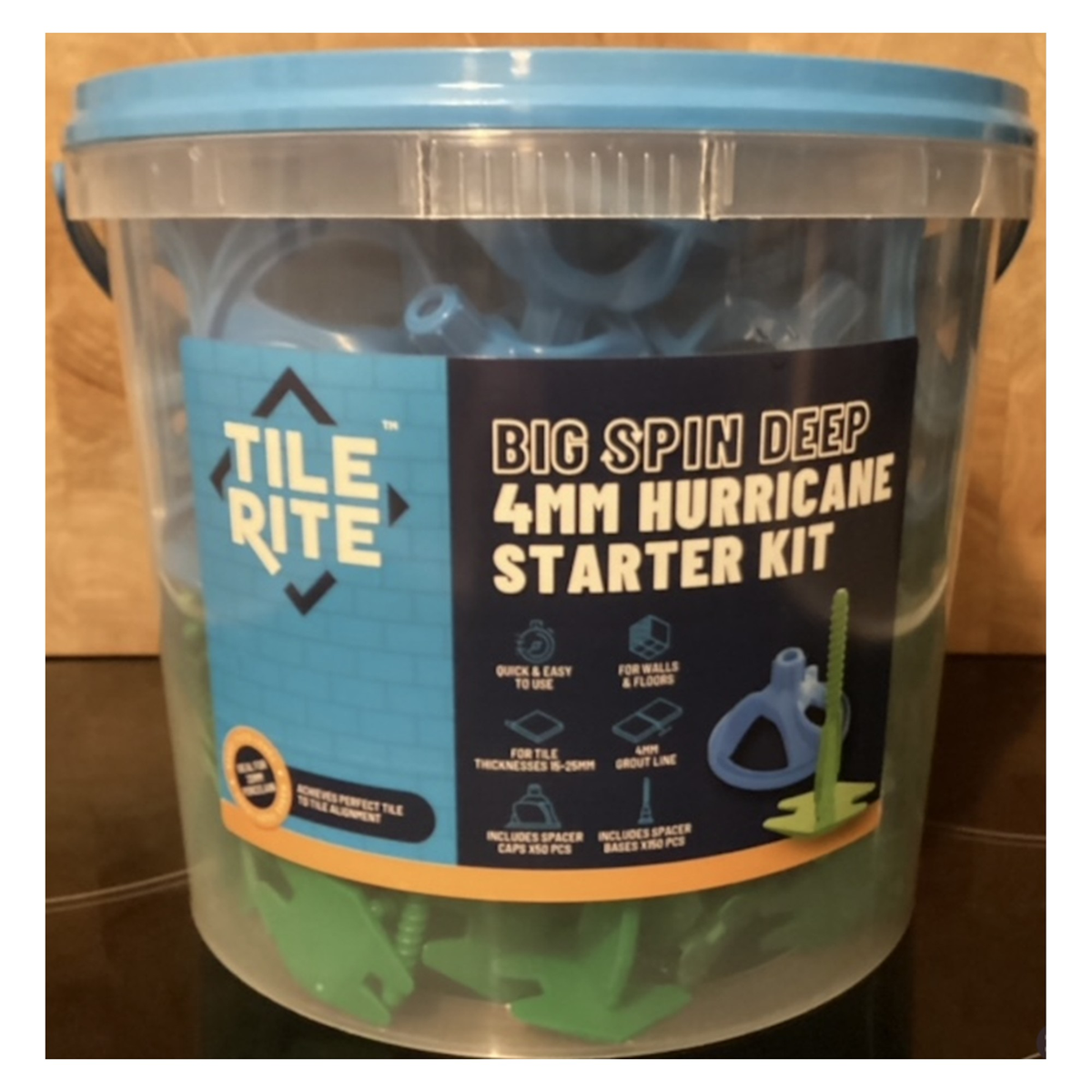 Tile Rite Big Spin 4mm tile levelling system kit, view 2