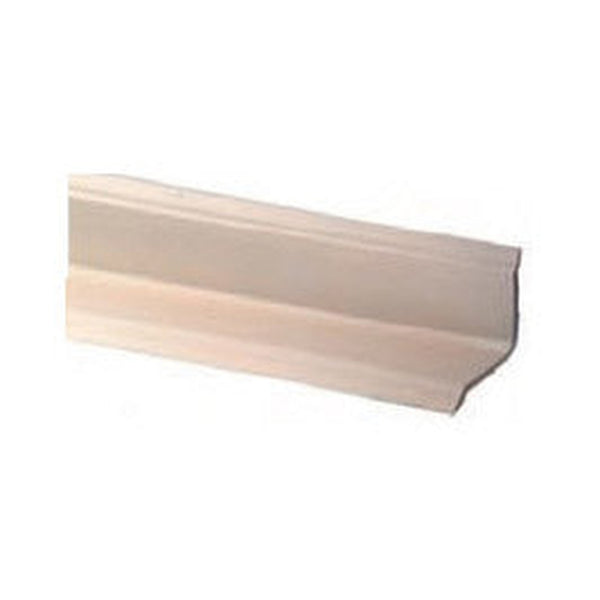 Tile Rite white L shaped bath trim 1.8m