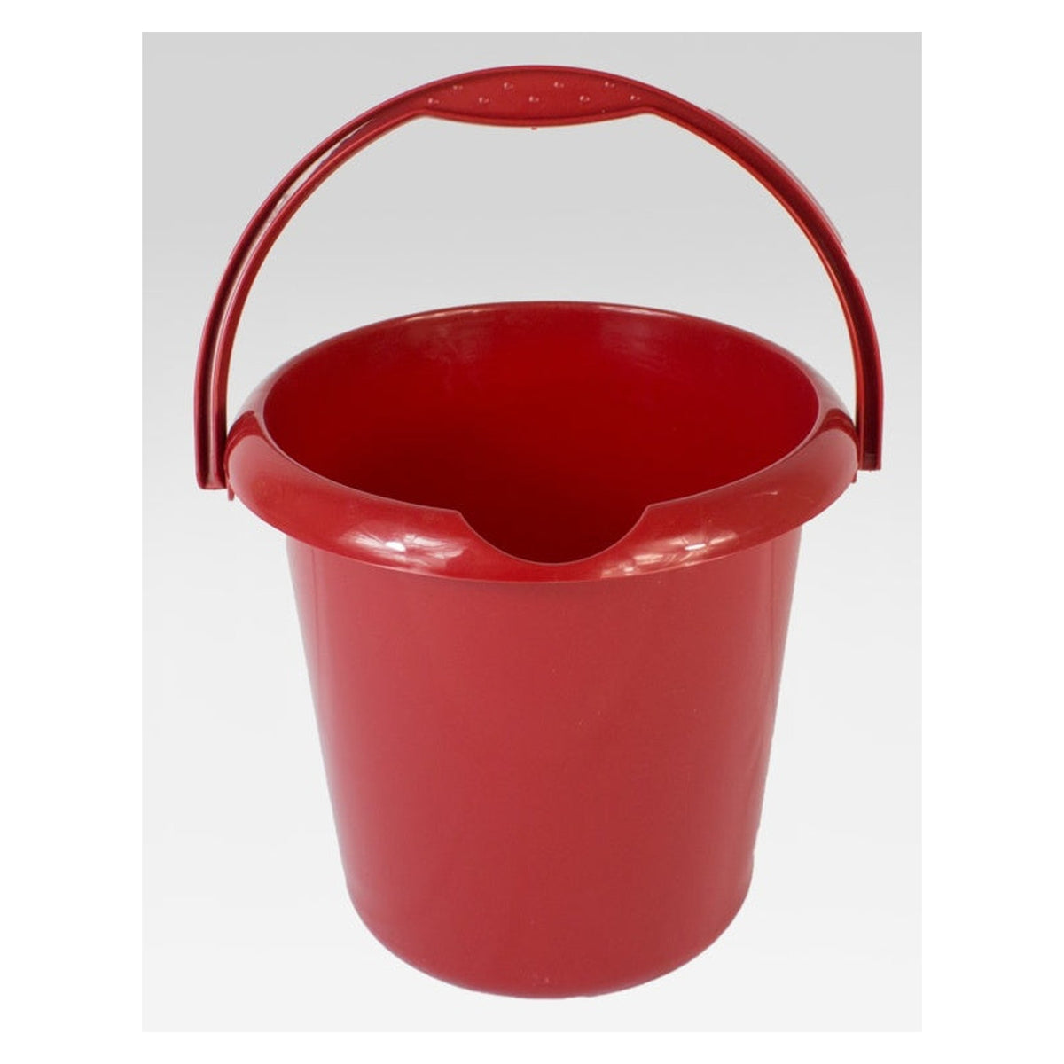 TML 5L glitter red plastic bucket