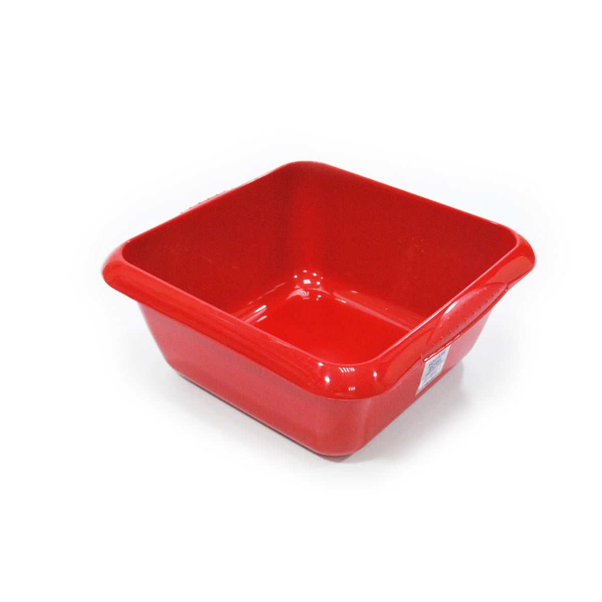 TML 7L square glitter red washing up bowl