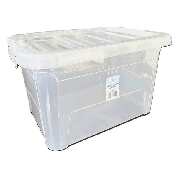 TML 24L storage box with clear lid