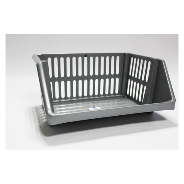 TML silver stackable storage rack