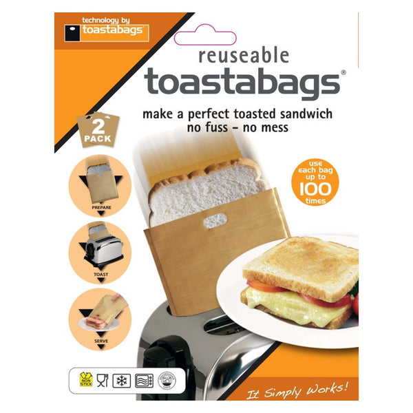 Toastabags reusable toaster bags twin pack