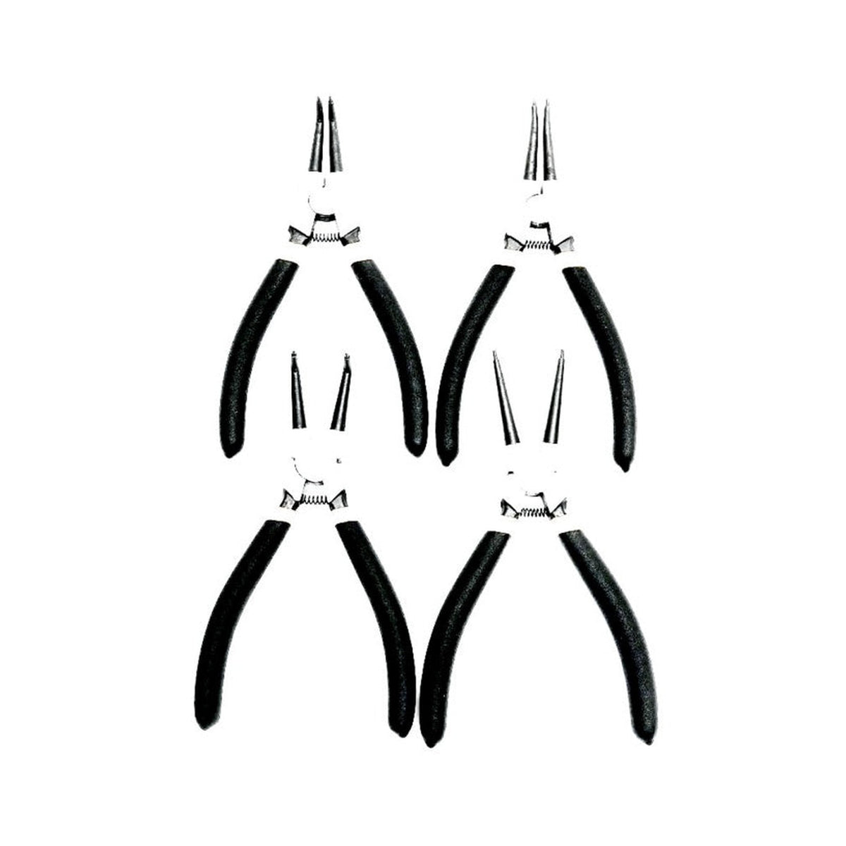 Toolmak circlip pliers set of 4, view 2