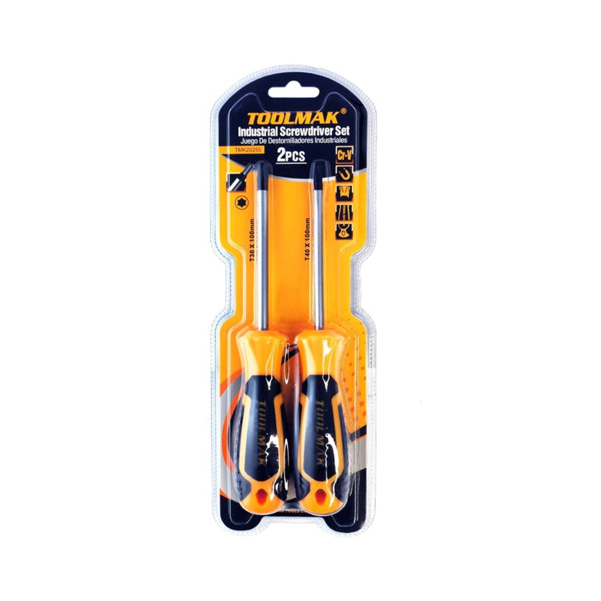 Toolmak 2 piece screwdriver set