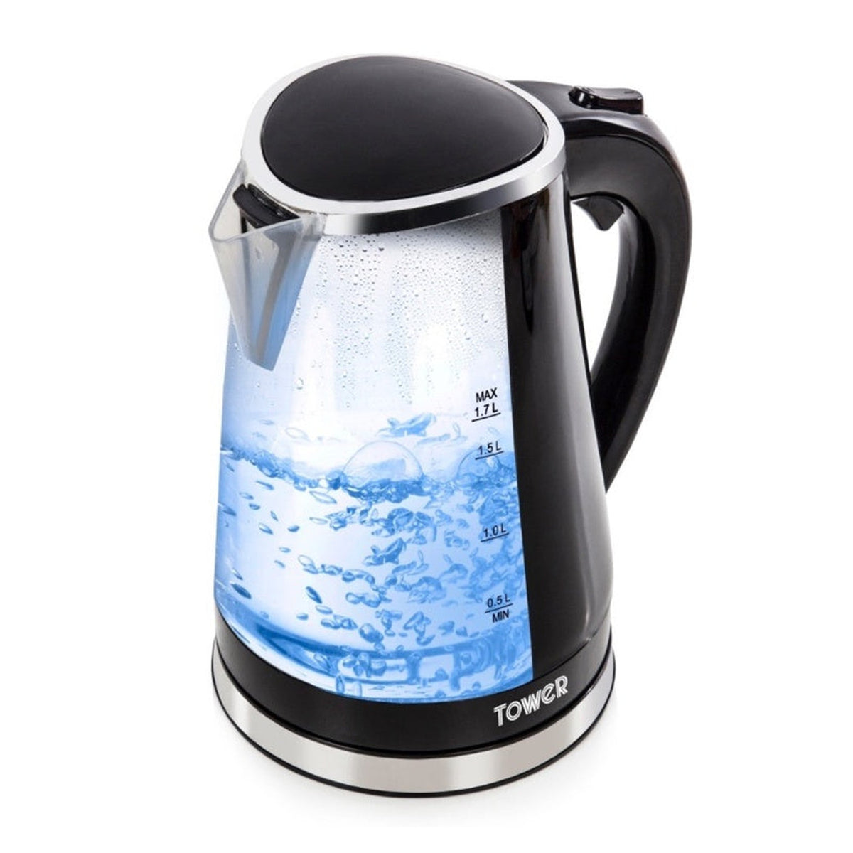 Tower 1.7L 2200W LED kettle