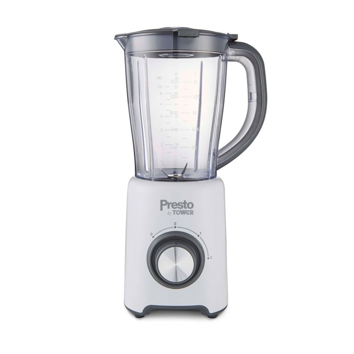 Tower Presto white 500W 1.5L jug blender and grinder