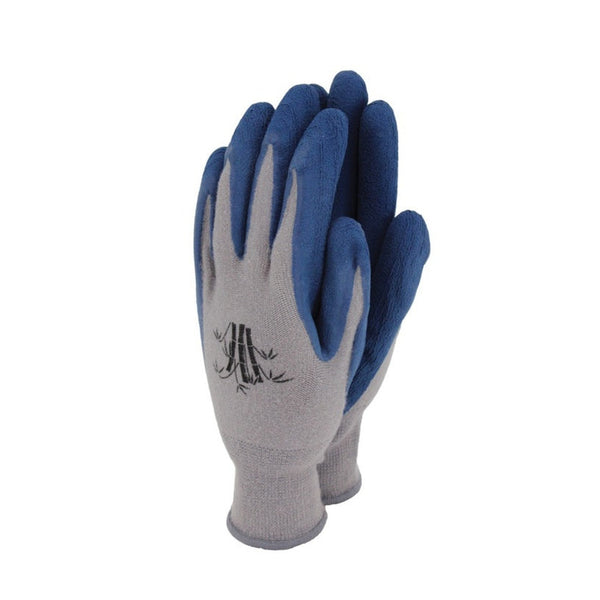Town and Country navy bamboo gloves large