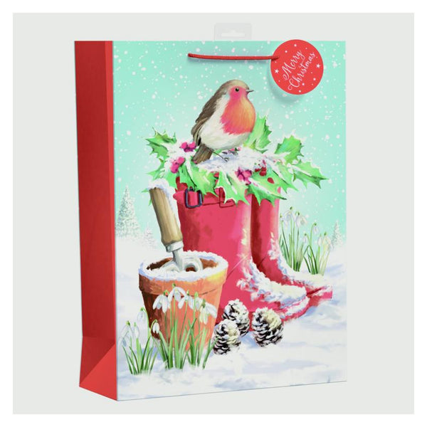 Traditional Robin Gift Bag - X Large