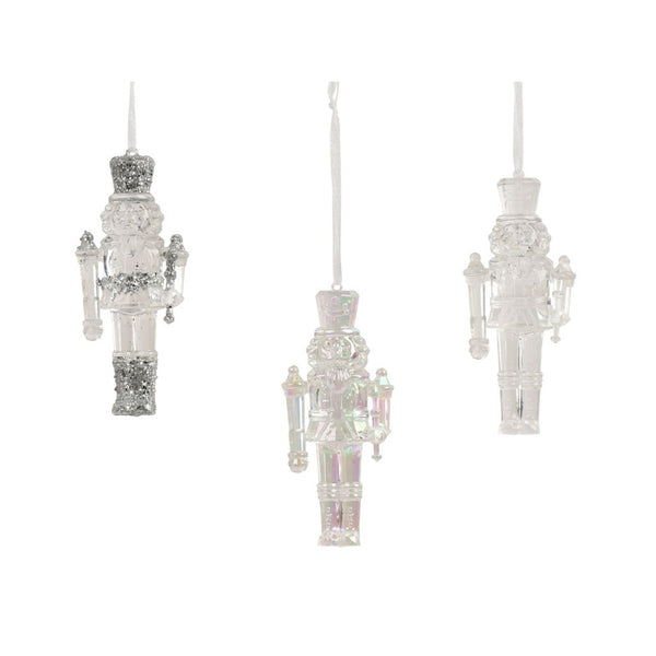 Transparent Nutcracker Polystyrene - H12cm