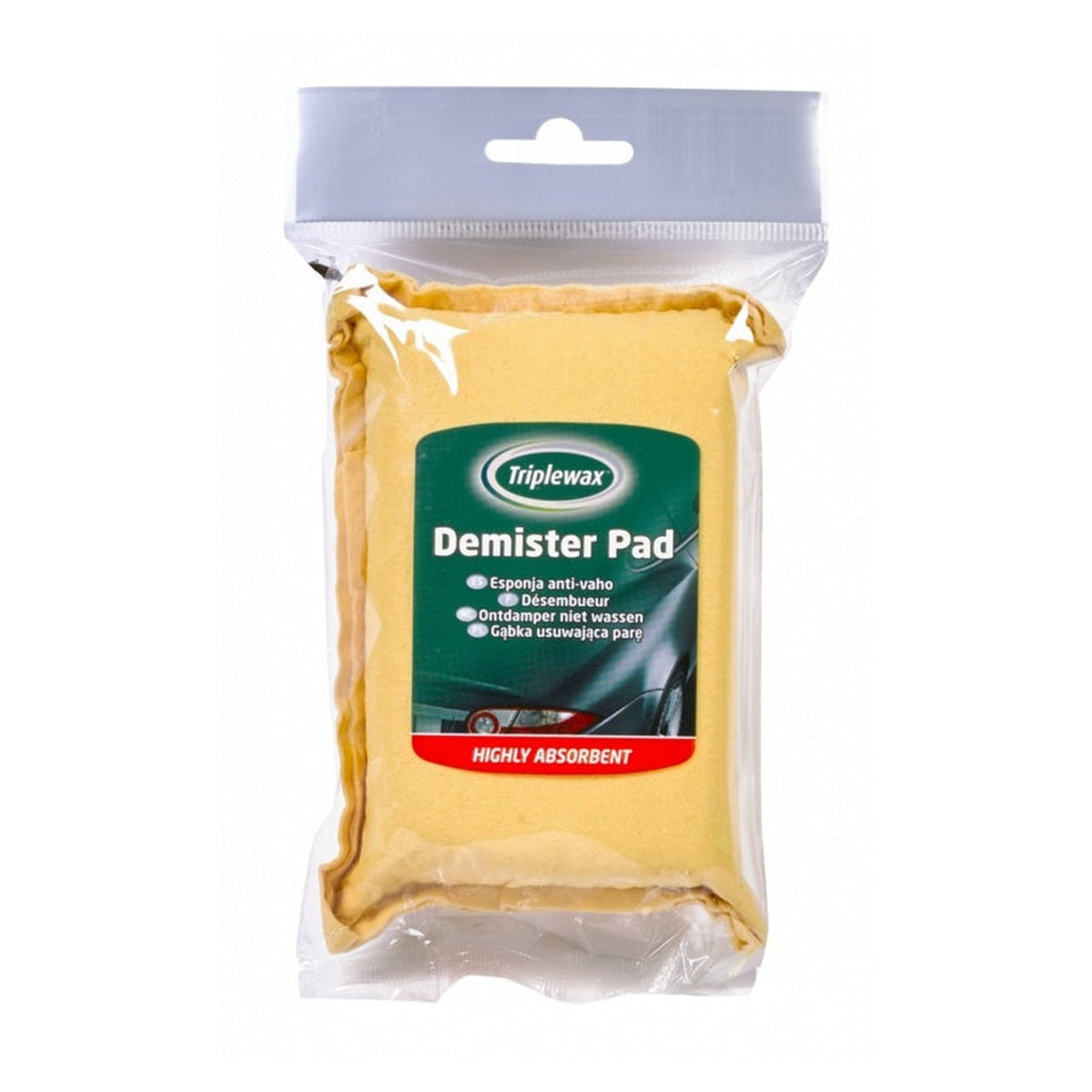 Triplewax car windscreen demister pad