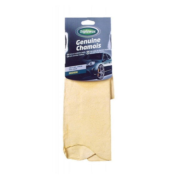 Triplewax genuine medium chamois leather