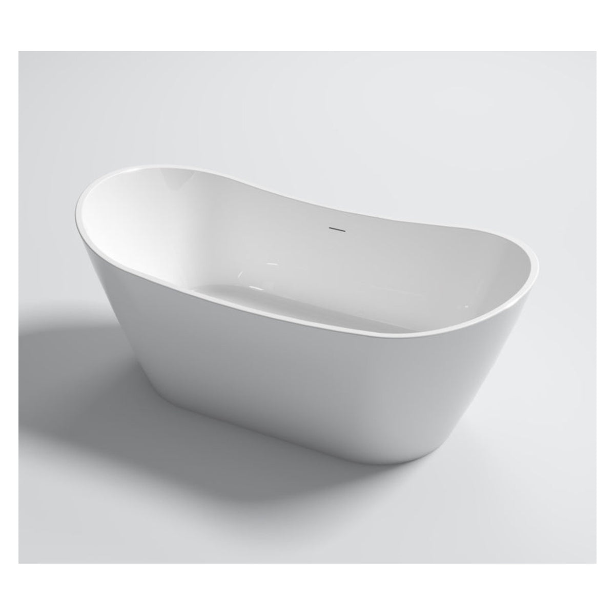 Trojan Sapphire double ended freestanding bath, 1700mm