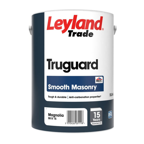 Truguard Smooth Masonry Paint - 5L Magnolia