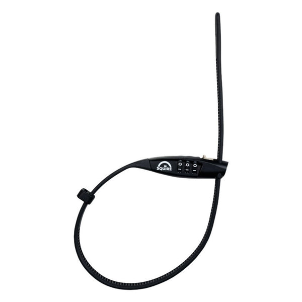 Ultra-Lightweight Zip-Tie Style Combination Bike Lock - 10mm