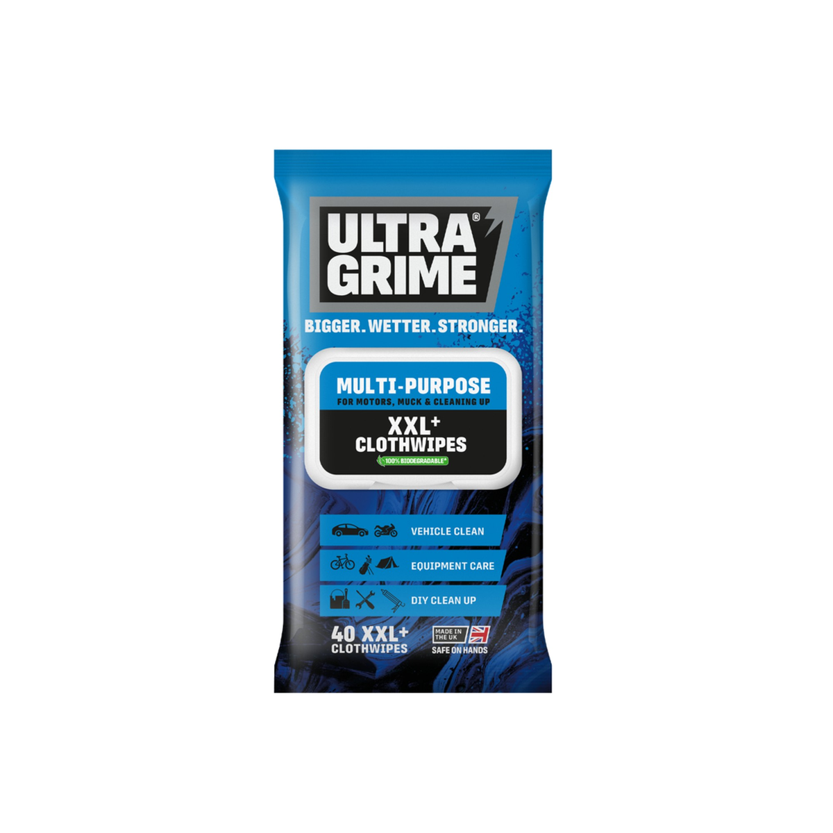 Ultragrime Life Original XXL wipes 40 pack