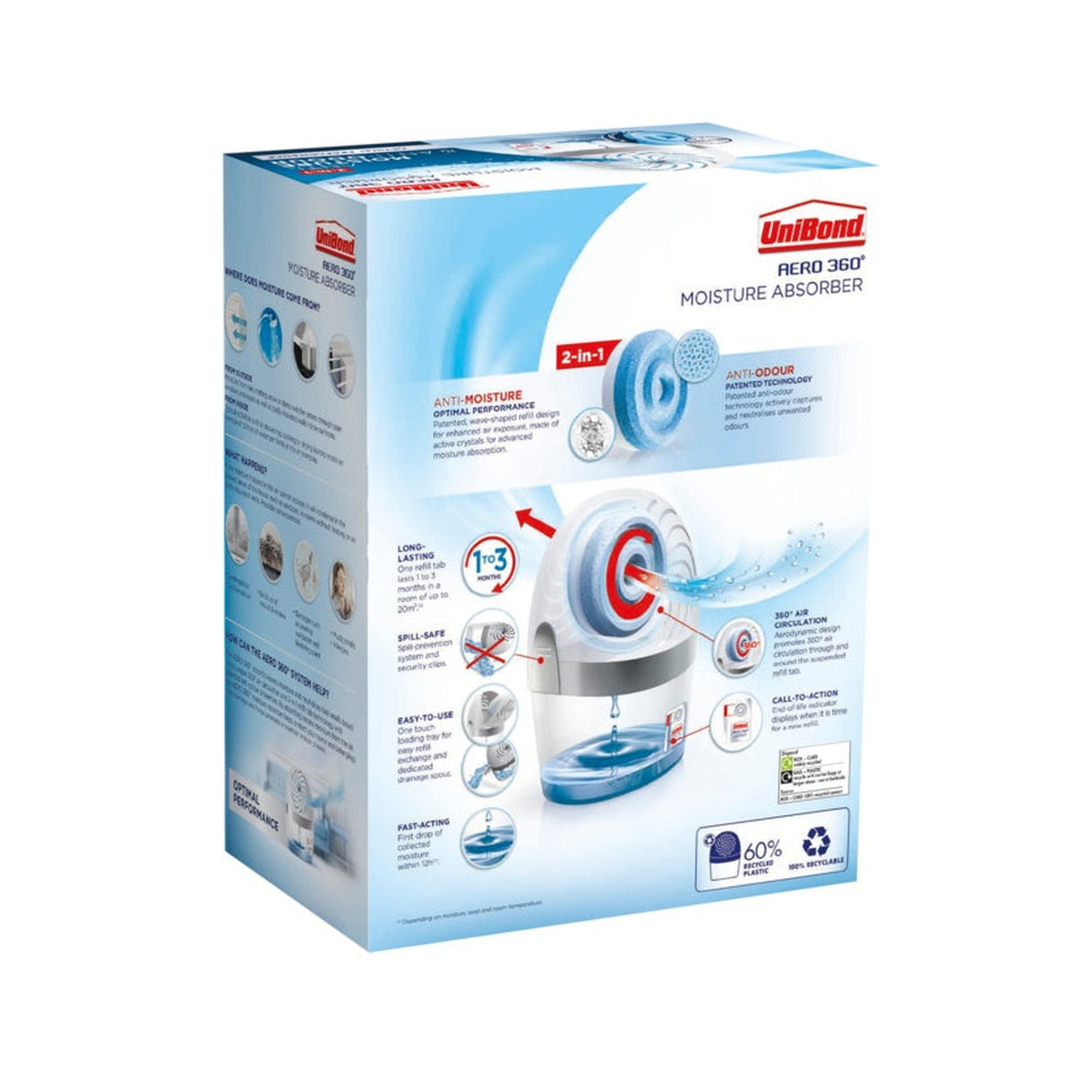 UniBond Aero 360 moisture absorber, large, view 2