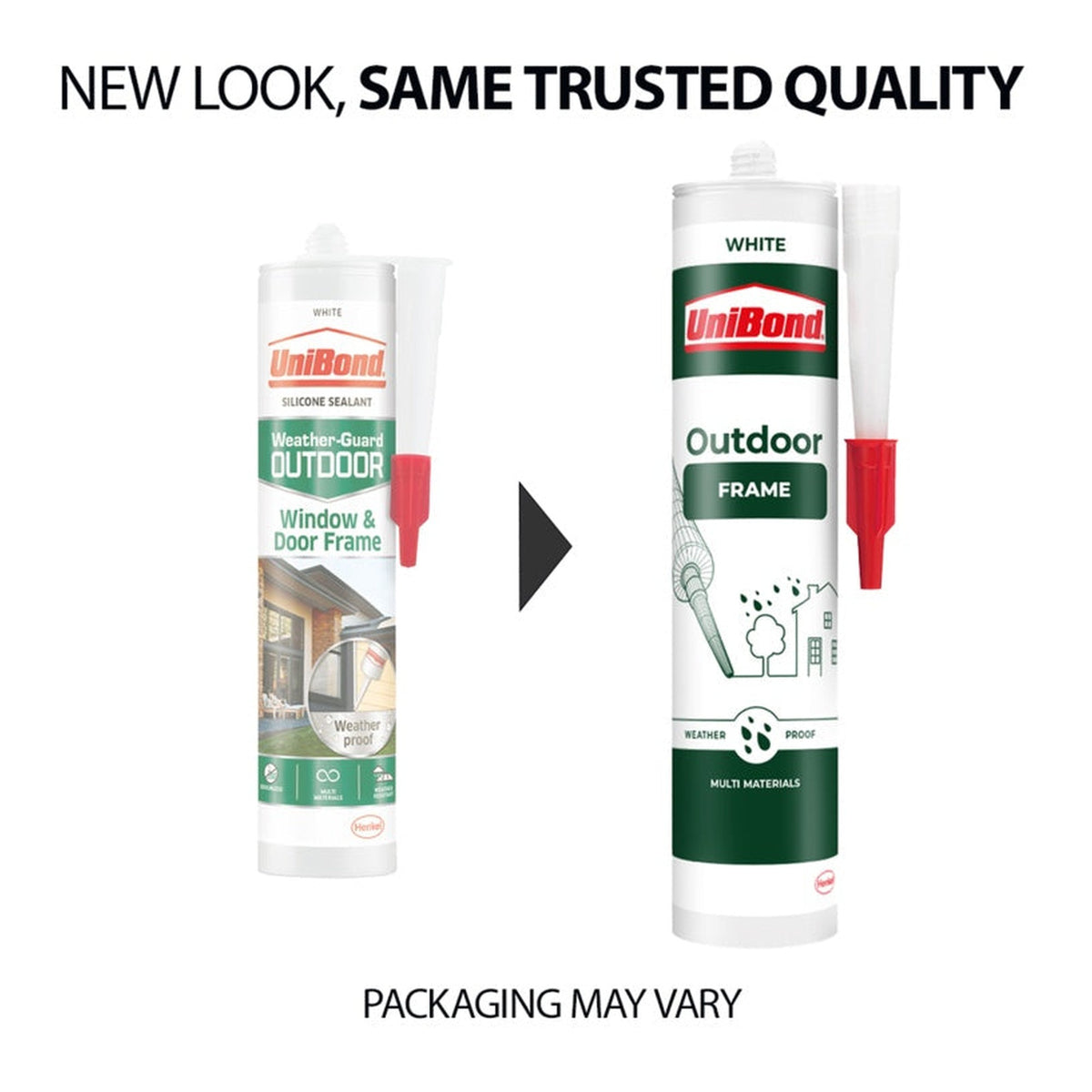 UniBond Outdoor Frame Sealant 384g white cartridge