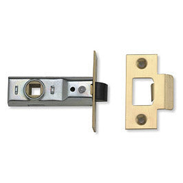 Union satin chrome mortice latch 2.5 inch