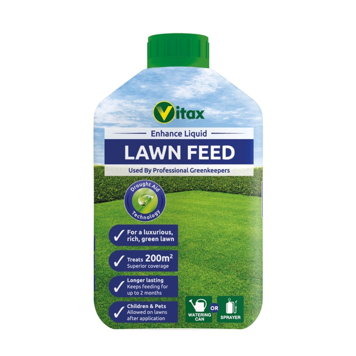 Vitax Green Up Enhance liquid lawn feed