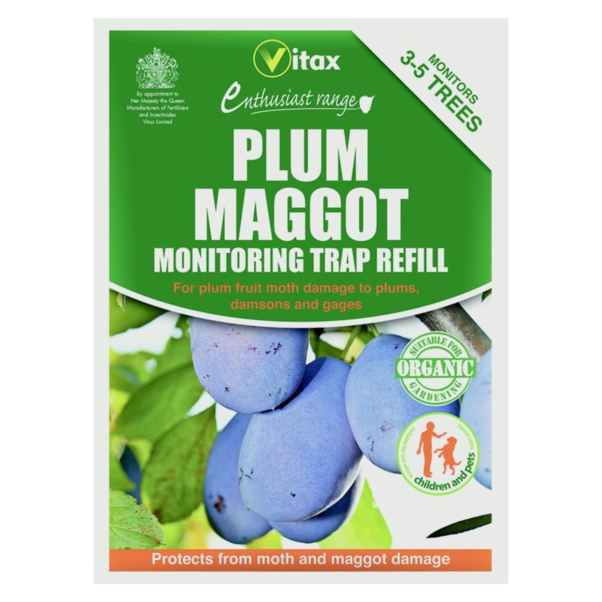 Vitax plum maggot trap 35g refill pack